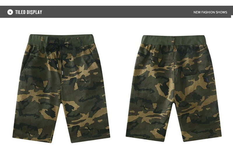 Youth Boys Camouflage Shorts