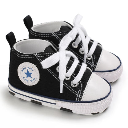 Baby / Newborn Classic Sports First Walkers Canvas Anti-slip Baby Shoes