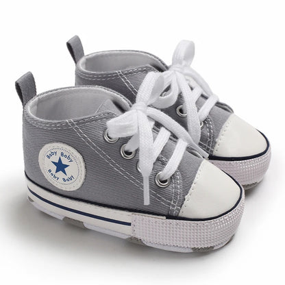 Baby / Newborn Classic Sports First Walkers Canvas Anti-slip Baby Shoes