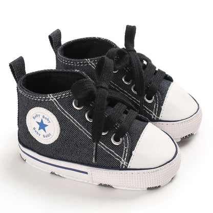 Baby / Newborn Classic Sports First Walkers Canvas Anti-slip Baby Shoes