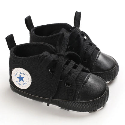 Baby / Newborn Classic Sports First Walkers Canvas Anti-slip Baby Shoes