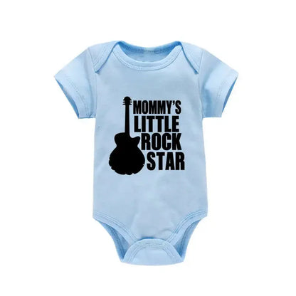 Mommy's Little Rock Star Baby Onesie