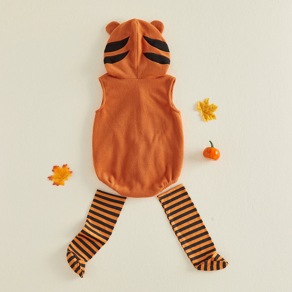 Halloween Baby Tiger Costume with Stockings