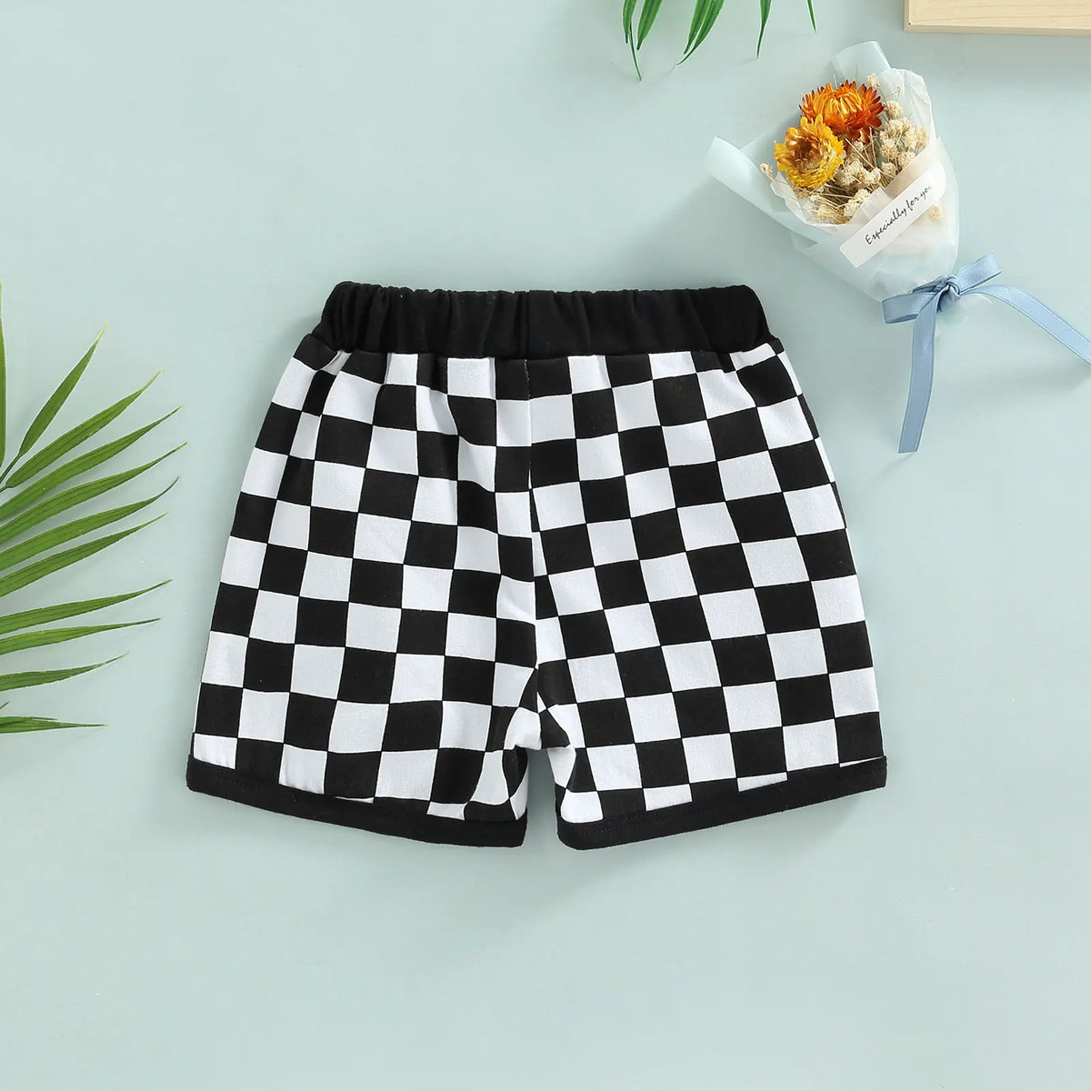 Baby / Toddler Checkered Print Shorts