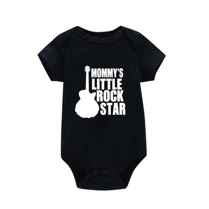 Mommy's Little Rock Star Baby Onesie