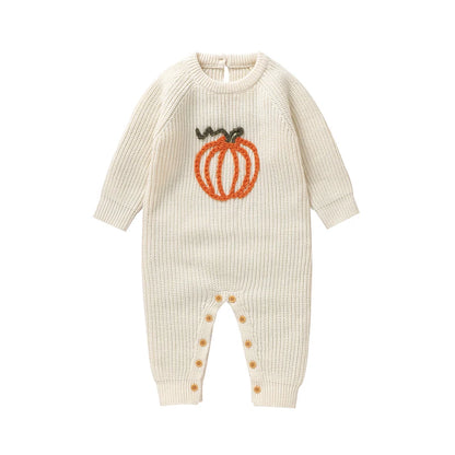 Halloween IGirls Rompers Jumpsuits Winter Long Sleeve Knit Newborn Outwear Playsuits Costume Children Clothes