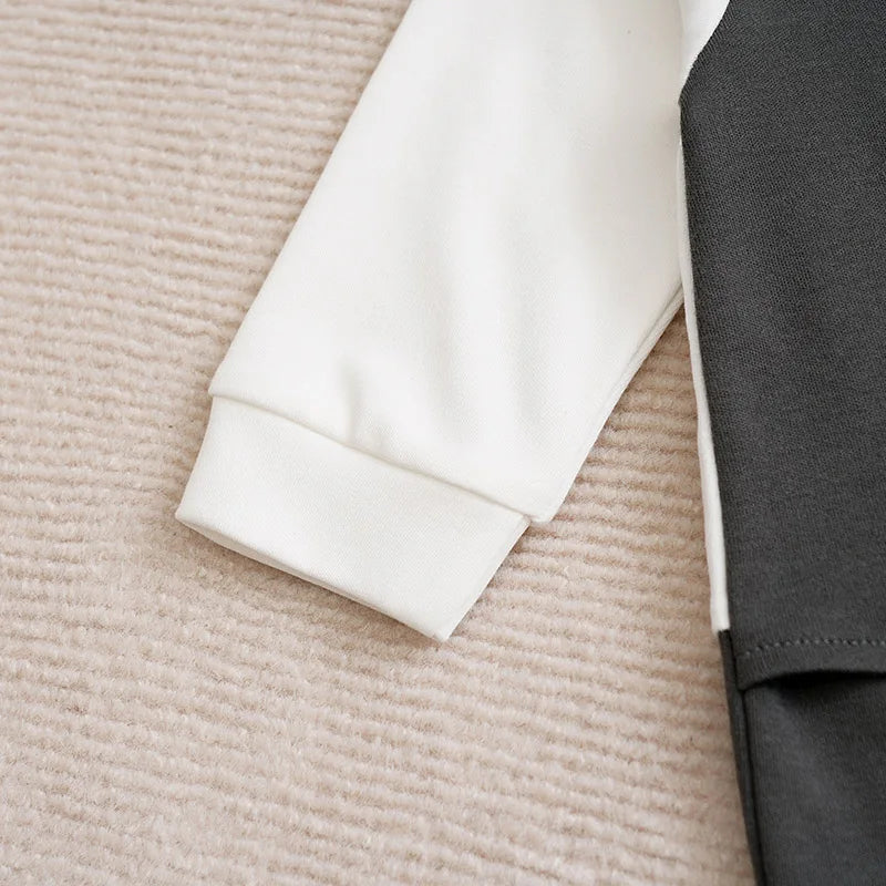 Little Gentleman Baby Boy Bow tie One-Piece Suit