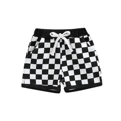 Baby / Toddler Checkered Print Shorts