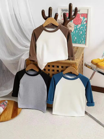 Youth Autumn Fleece Raglan Shirt