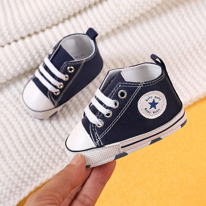 Baby / Newborn Classic Sports First Walkers Canvas Anti-slip Baby Shoes