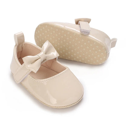 Baby / Newborn Girl Bow Flats