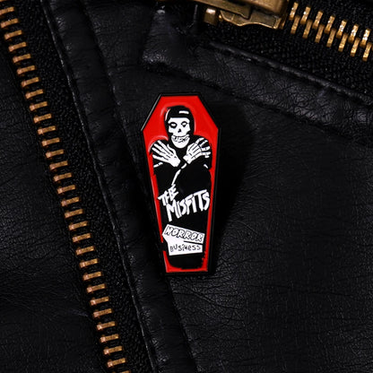 "The Misfits Coffin" Enamel Pin