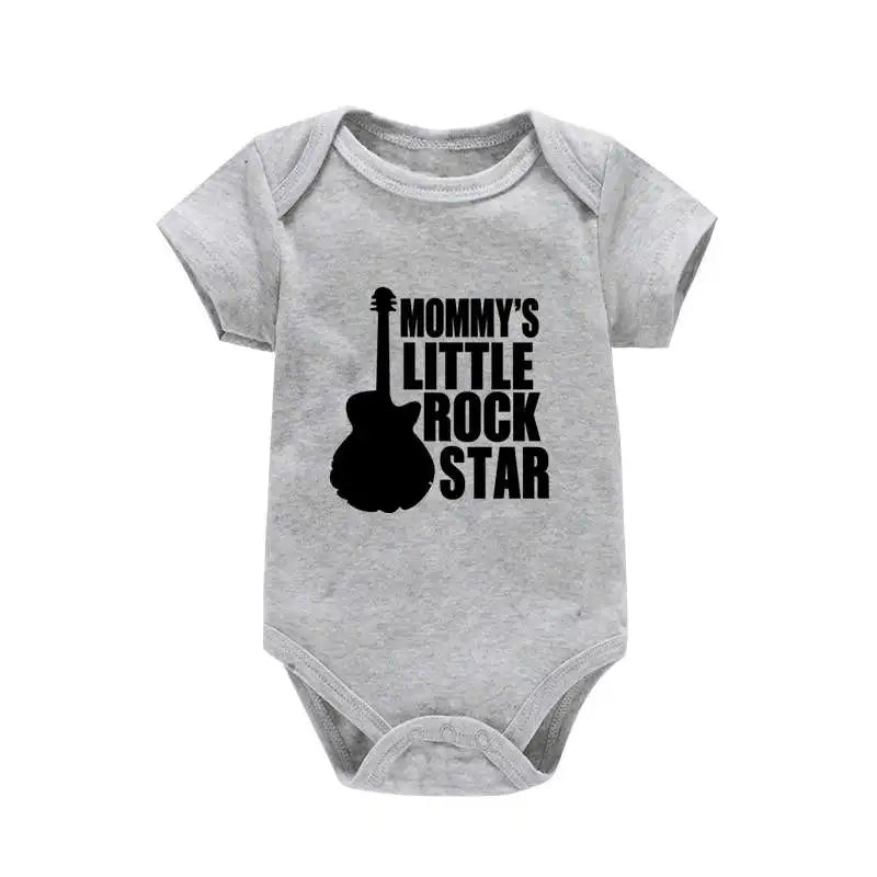 Mommy's Little Rock Star Baby Onesie