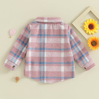 Toddler Flannel Button Down Shirt