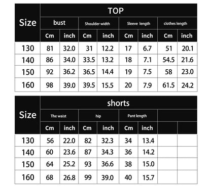 Girls / Youth Leopard Print Satin 2 Piece Shorts Set Pajamas