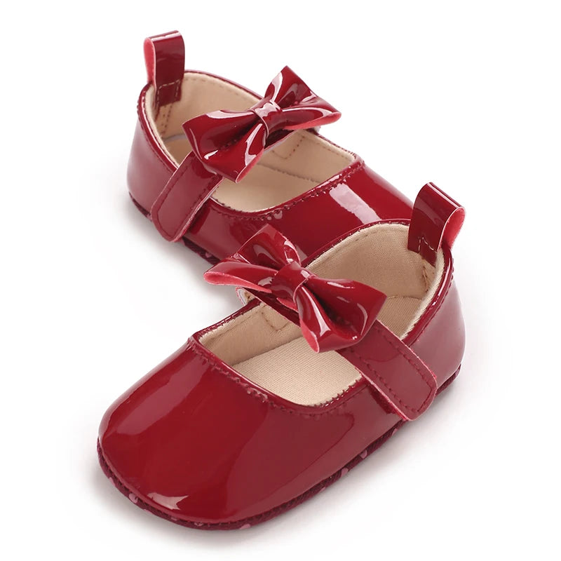 Baby / Newborn Girl Bow Flats