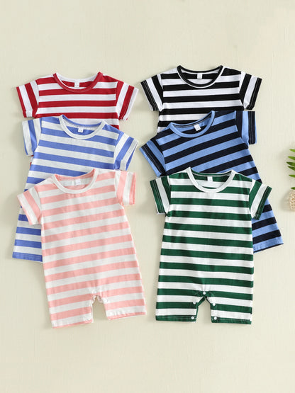 Baby Striped Print Bodysuit