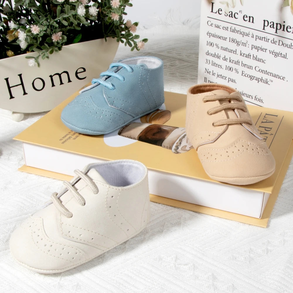 Baby / Newborn Boy  Lace-Up Spectator First Walkers Shoes
