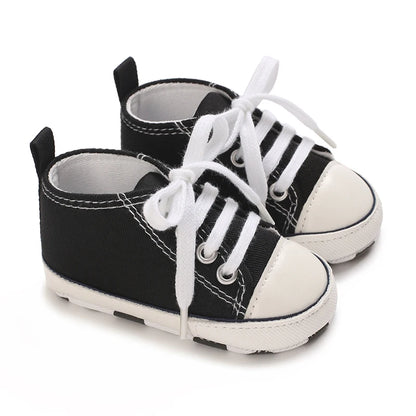 Baby / Newborn Classic Sports First Walkers Canvas Anti-slip Baby Shoes