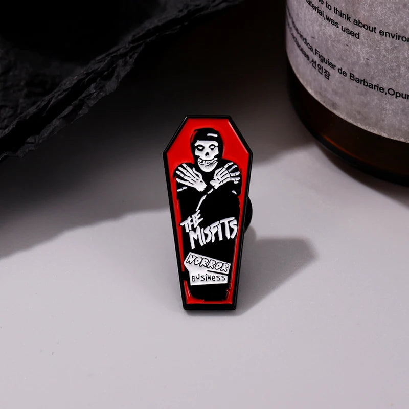 "The Misfits Coffin" Enamel Pin