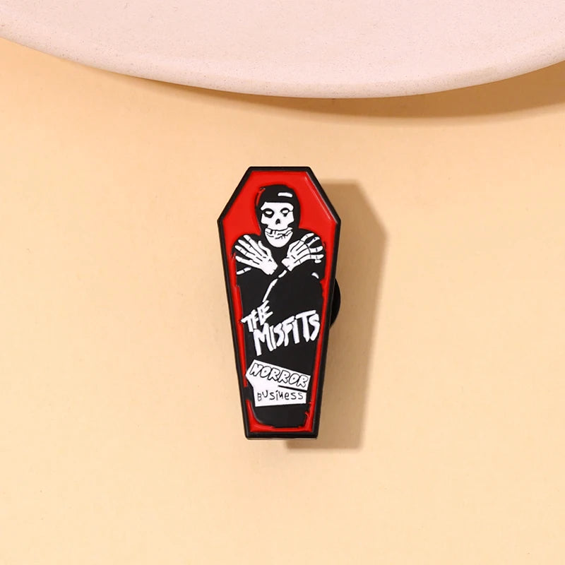 "The Misfits Coffin" Enamel Pin