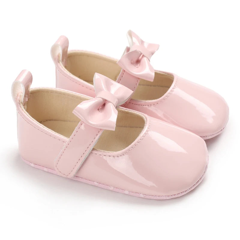Baby / Newborn Girl Bow Flats