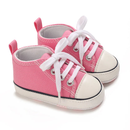 Baby / Newborn Classic Sports First Walkers Canvas Anti-slip Baby Shoes