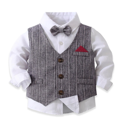 Toddler Little Gentleman Formal 4 PC Suit