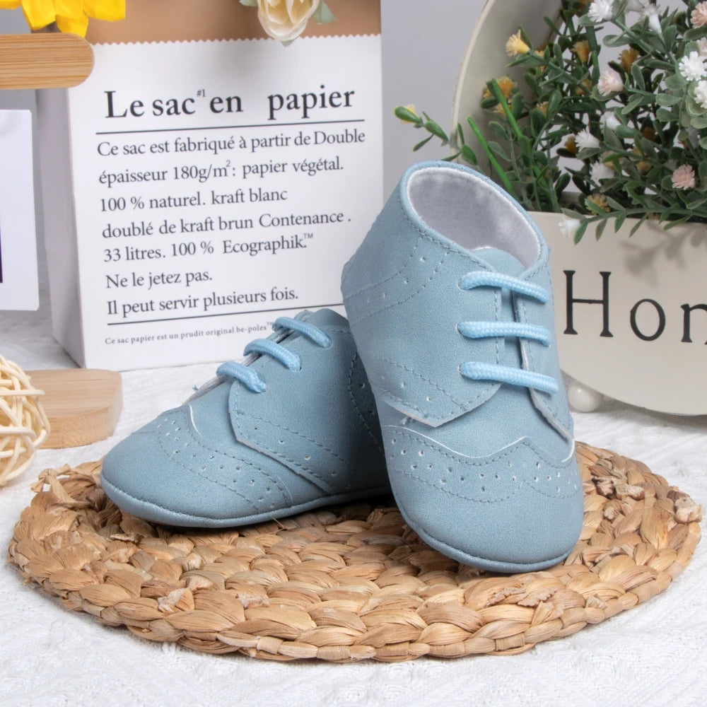 Baby / Newborn Boy  Lace-Up Spectator First Walkers Shoes