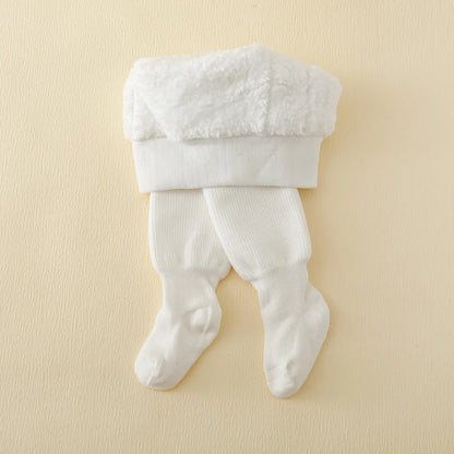 Baby Girls Polar Fleece Lining Leggings / Tights