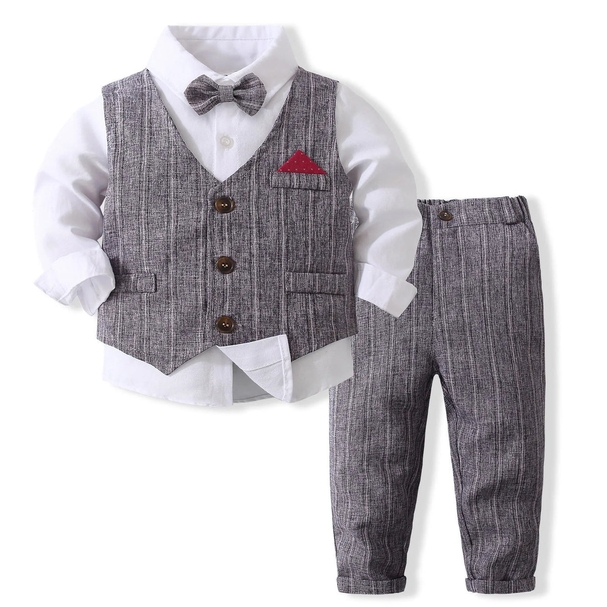 Toddler Little Gentleman Formal 4 PC Suit