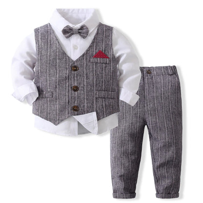 Toddler Little Gentleman Formal 4 PC Suit