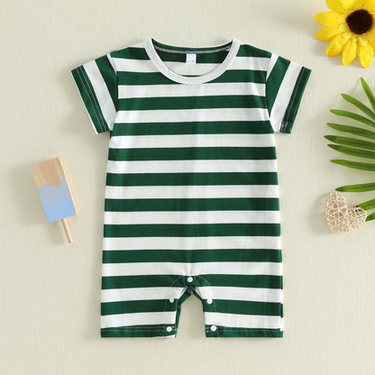 Baby Striped Print Bodysuit