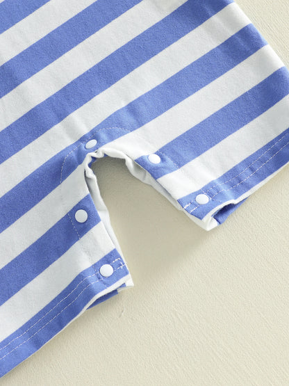 Baby Striped Print Bodysuit