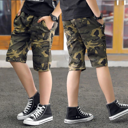 Youth Boys Camouflage Shorts