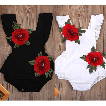 Baby Girl Mi Florecita Summer Romper