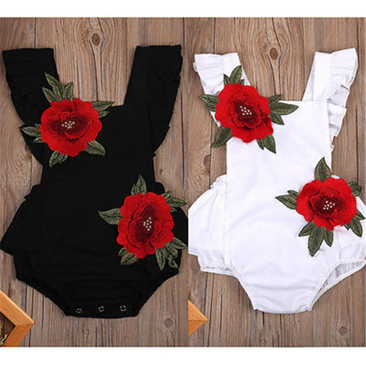 Baby Girl Mi Florecita Summer Romper