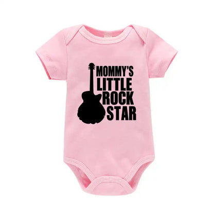 Mommy's Little Rock Star Baby Onesie
