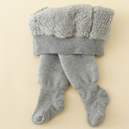 Baby Girls Polar Fleece Lining Leggings / Tights