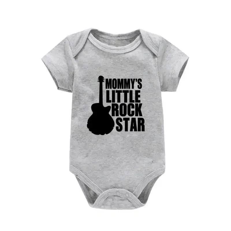 Mommy's Little Rock Star Baby Onesie