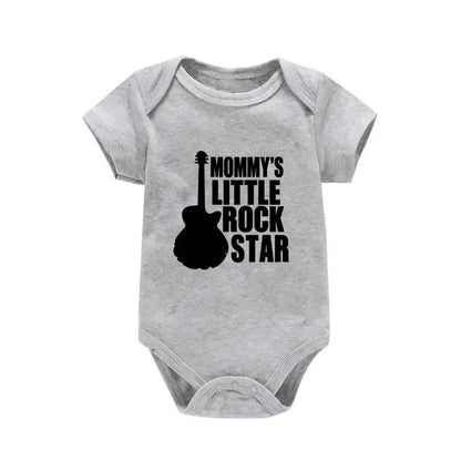 Mommy's Little Rock Star Baby Onesie