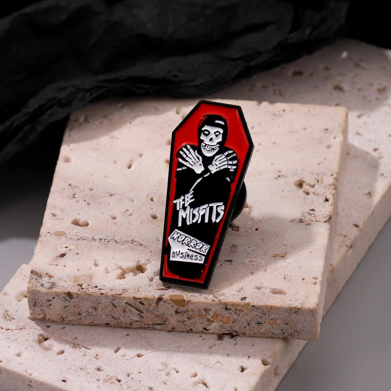 "The Misfits Coffin" Enamel Pin