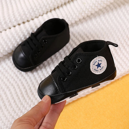 Baby / Newborn Classic Sports First Walkers Canvas Anti-slip Baby Shoes