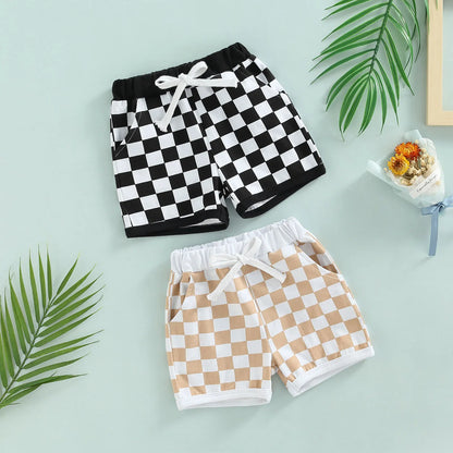Baby / Toddler Checkered Print Shorts