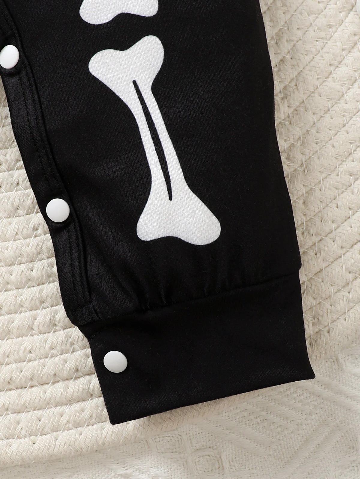 Halloween Baby Long Sleeve Skeleton Jumpsuit