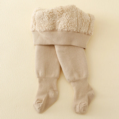 Baby Girls Polar Fleece Lining Leggings / Tights