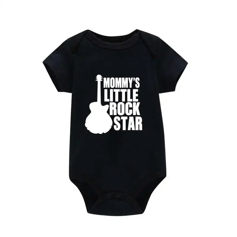 Mommy's Little Rock Star Baby Onesie