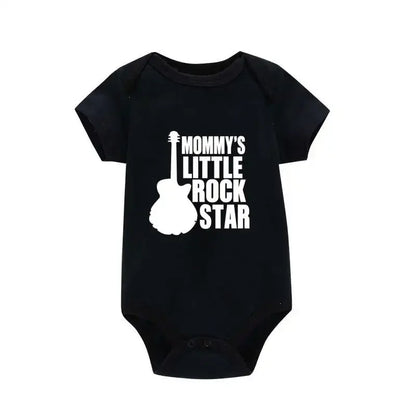 Mommy's Little Rock Star Baby Onesie