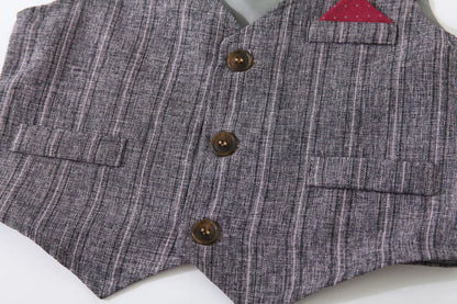Toddler Little Gentleman Formal 4 PC Suit
