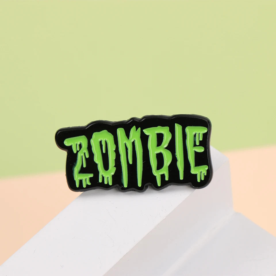 "Zombie" Enamel Pin